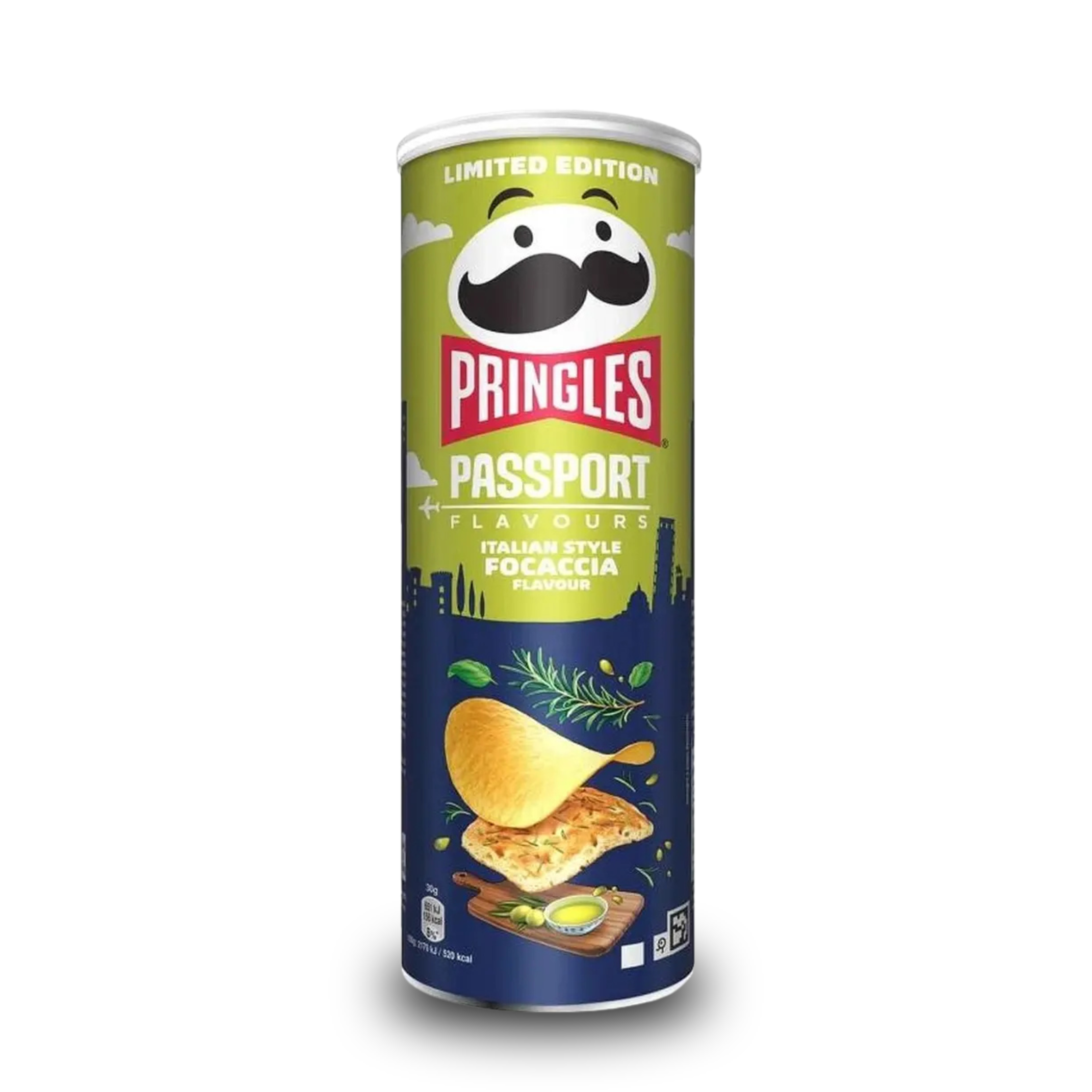 Чіпси "Pringles". Смак: Focaccia