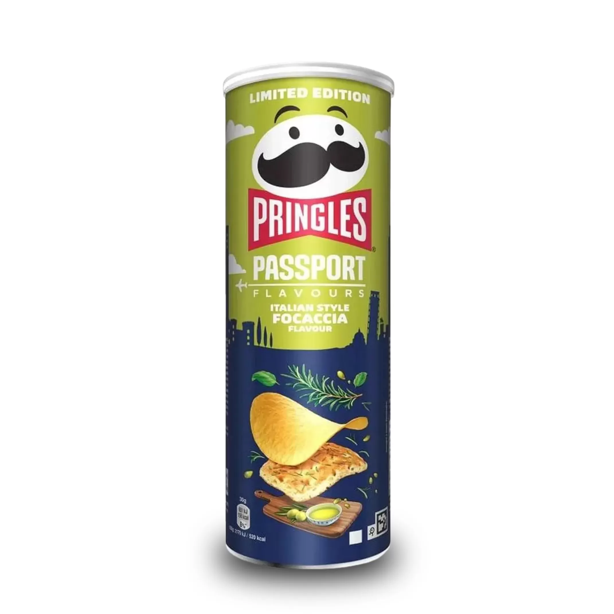 Чіпси "Pringles". Смак: Focaccia