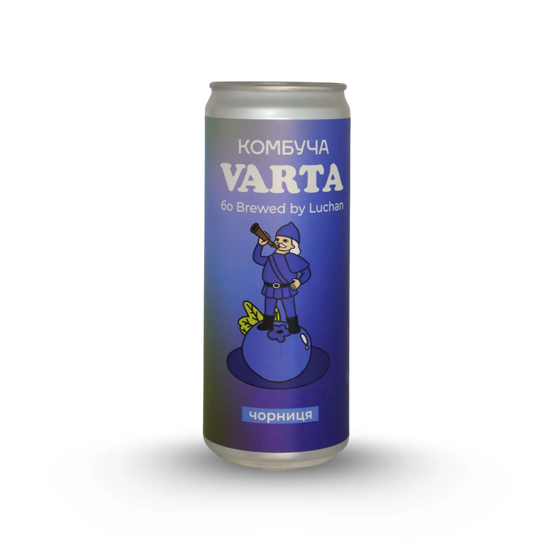 Комбуча зі смаком чорниці