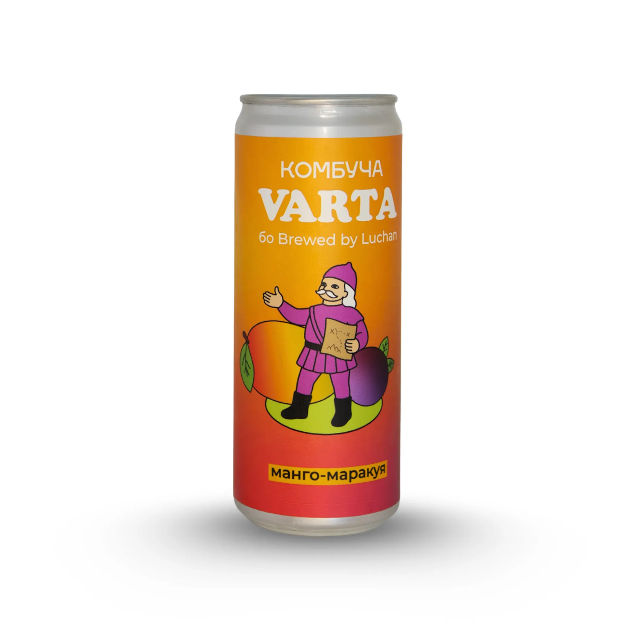 Комбуча зі смаком манго-маракуя